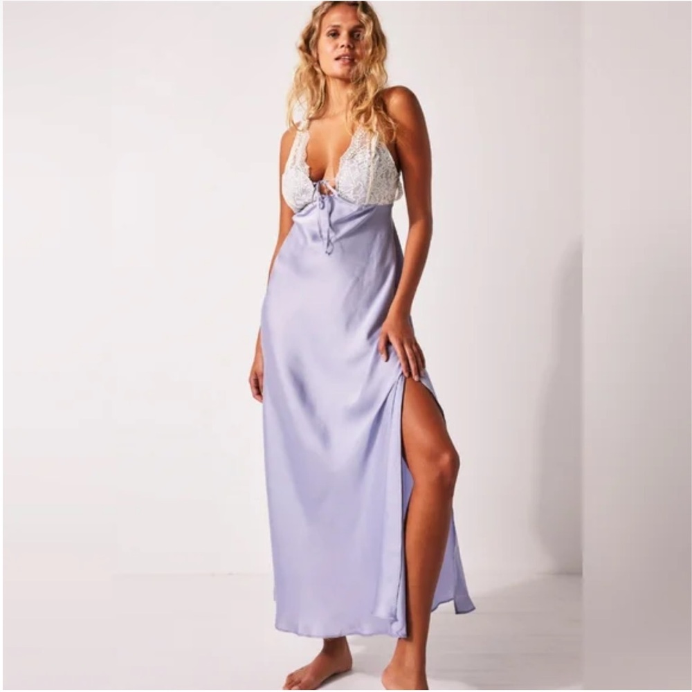 Free People Country Side Maxi Slip